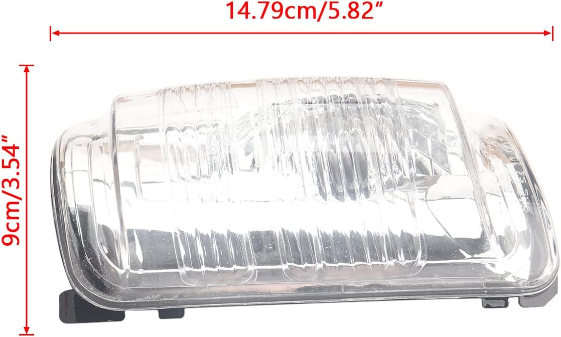 Cubiertas de luz para espejo retrovisor lateral de automóvil compatibles con Ford Transit T150 250 350 2015 2016 2017 2018 2019 2020 2021 MK8 2014