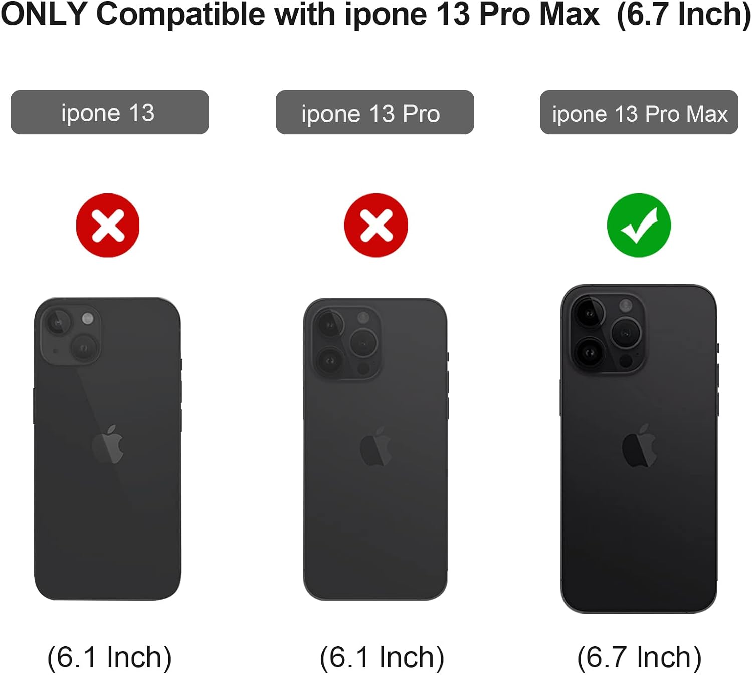 SPOBIT Compatible con iPhone 13 Pro Max, funda láser con bonito patrón de gato para mujeres y hombres, protección completa de la lente de la cámara,