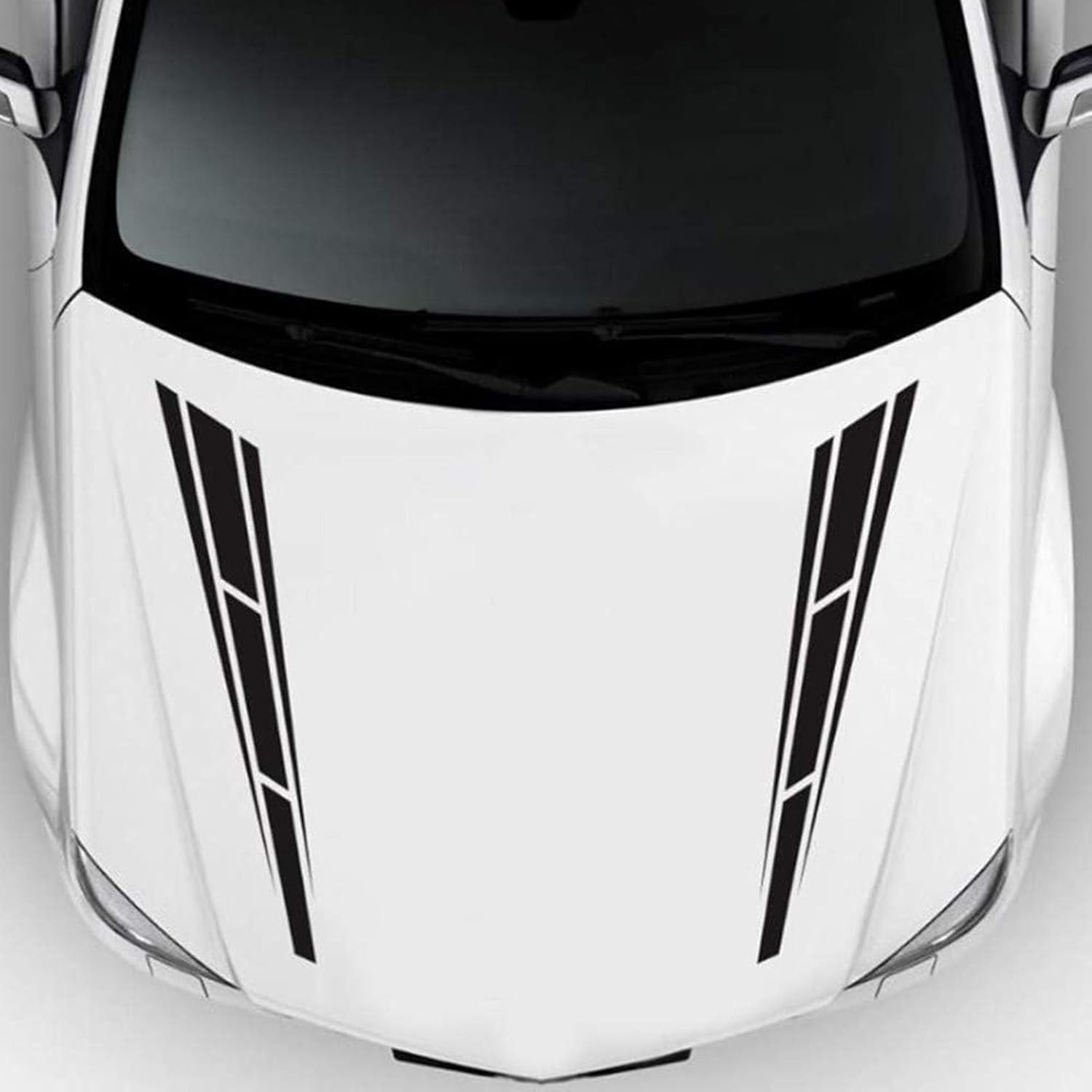 Universal Car Side Stripes Decals & Hood Stickers, Racing Stripes Decals for Cars Body, Auto Side Stickers Stripes, Car Door Decal for All Cars SUV