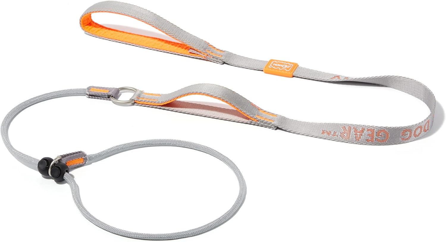 HOWGO Correa antideslizante para perro, correa de entrenamiento, correa y collar antideslizantes sin tirones, resistente y duradera, mango
