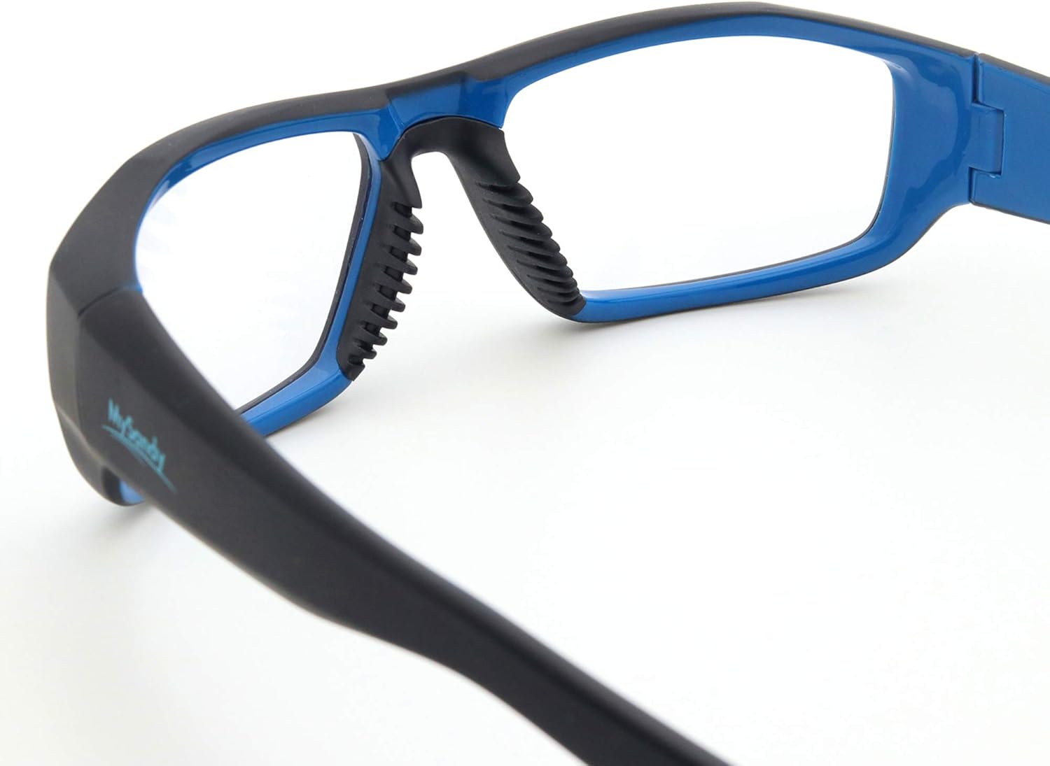 MYSANDY Gafas de seguridad antivaho para hombres, protección ocular sin niebla, tamaño mediano, protección ocular de pistola, almohadillas de goma