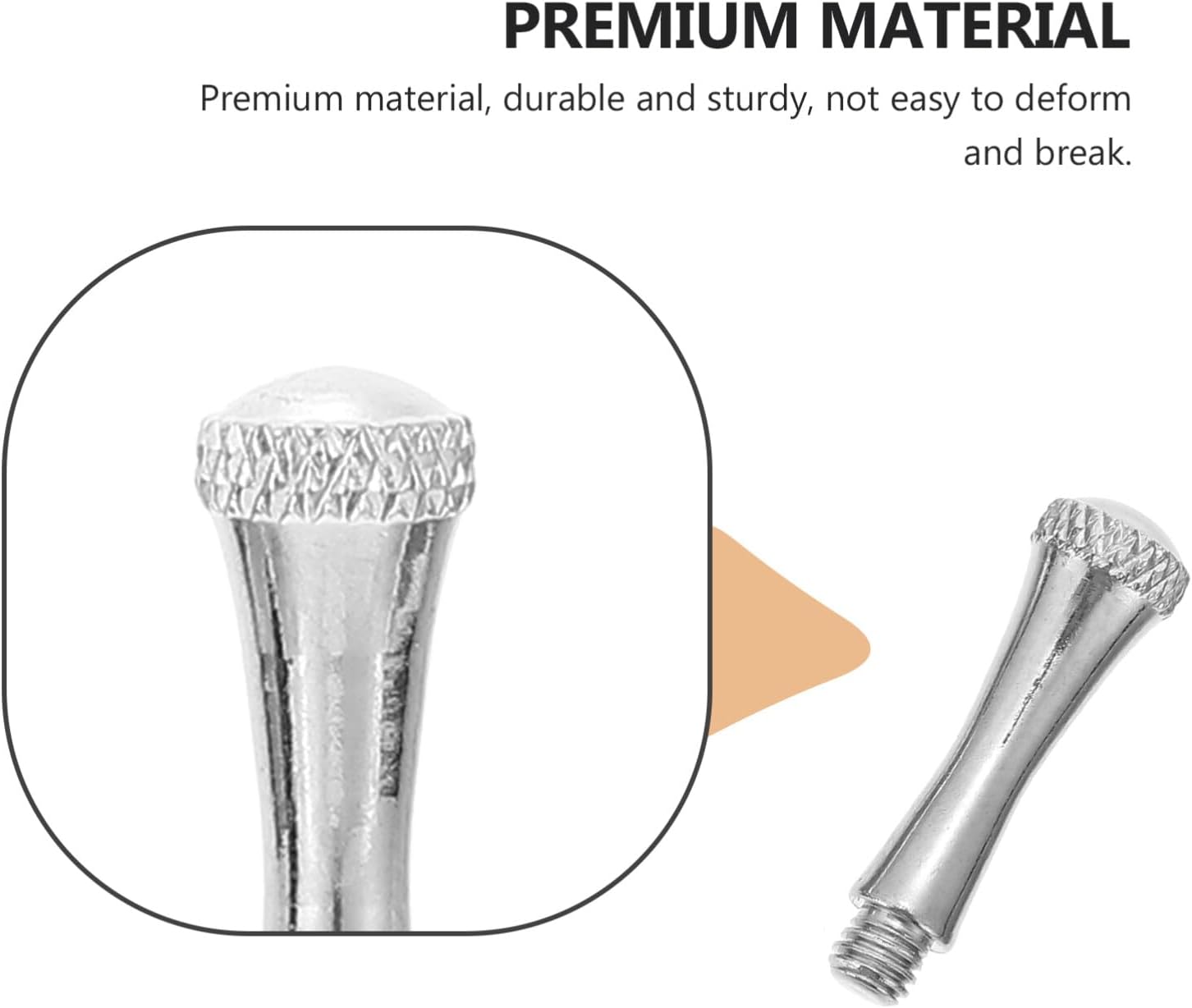 VILLCASE Tijeras para uñas de cola, piezas de tijera, soporte de dedo, repuesto para peluquería, suministros de cosmetología, herramientas de