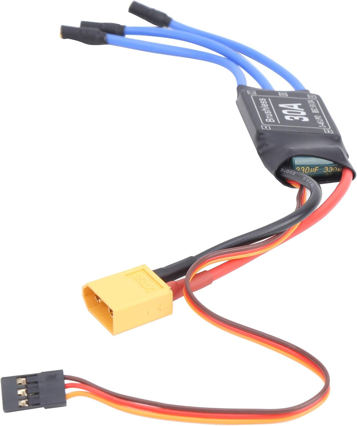 TOPINCN RC Aircraft Speed Controller, Aircraft Brushless ESC for RC Remote Control Drone Helicopter FPV Electric Speed Controllers