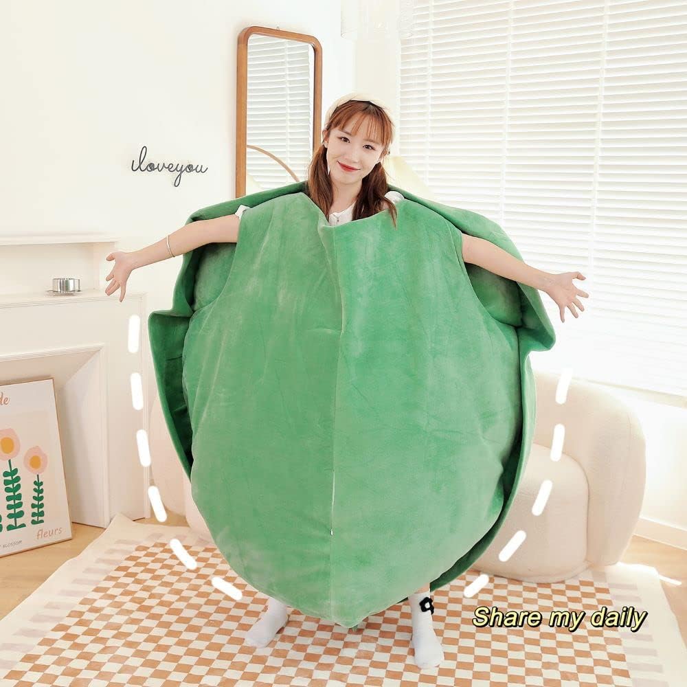 LELEBEAR Tortuga gigante, almohadas de concha de tortuga portátil, carcasa de poder de tortuga (40 pulgadas)