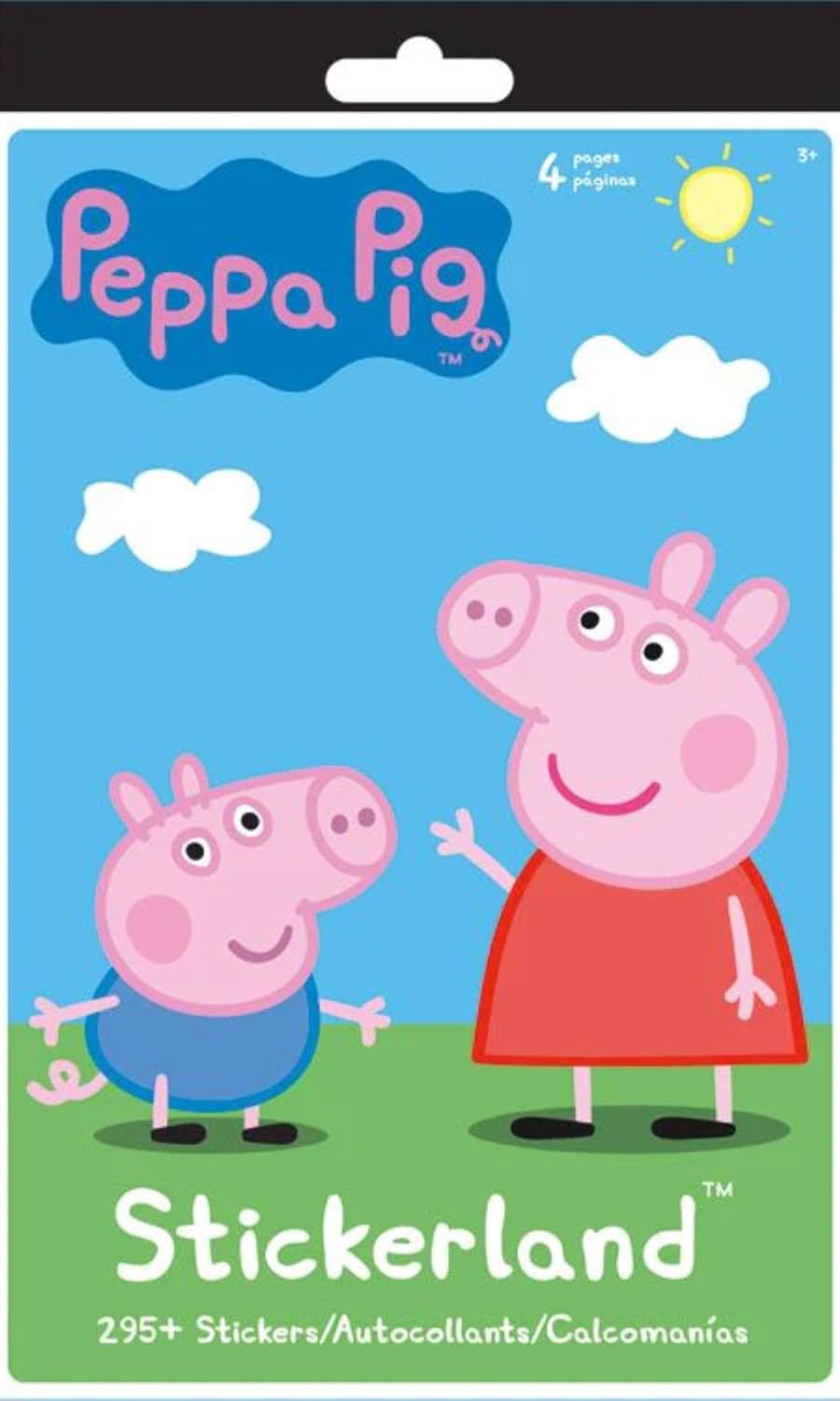 Trends Inter. Peppa Pig – Pegatinas (4 hojas)