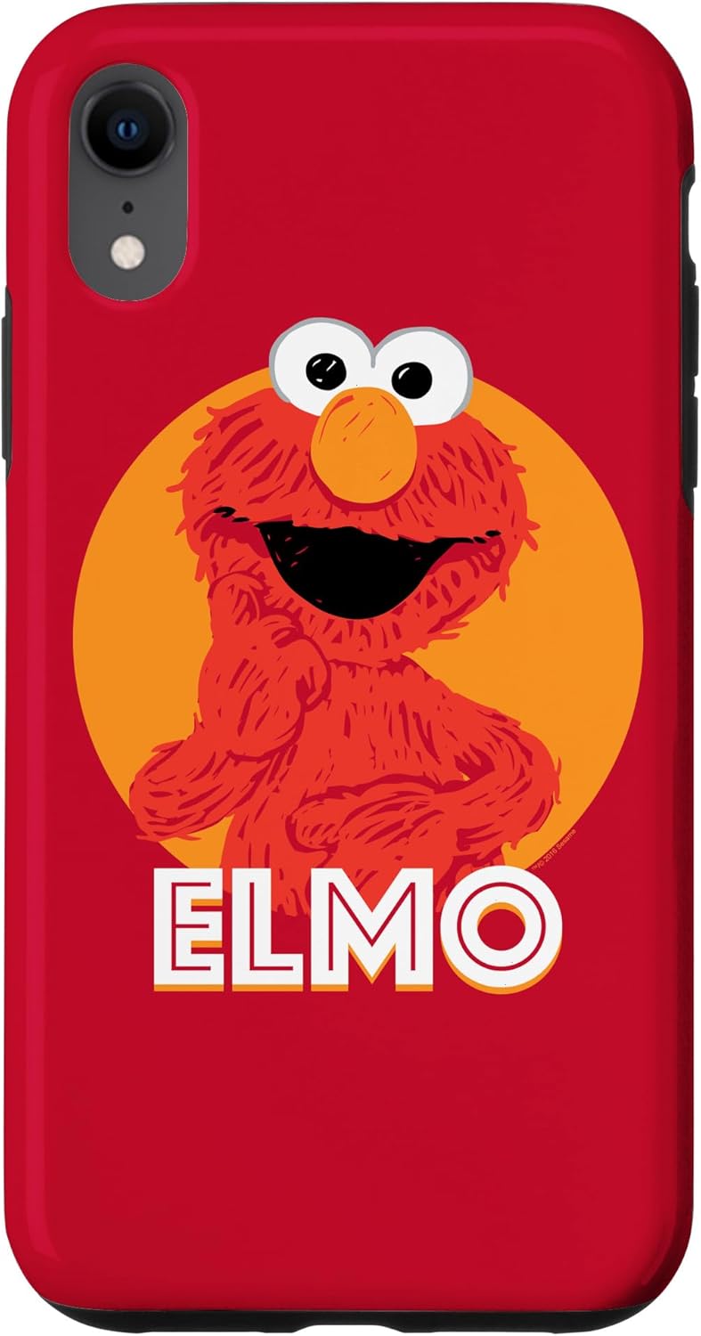 iPhone XR Sésamo Street Elmo – Carcasa para garabatos