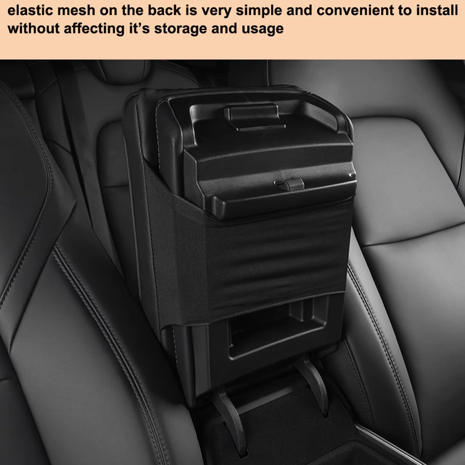 Funda para reposabrazos de automóvil, de piel, espuma viscoelástica, para reposabrazos de automóvil, funda de altura para consola central, cojín