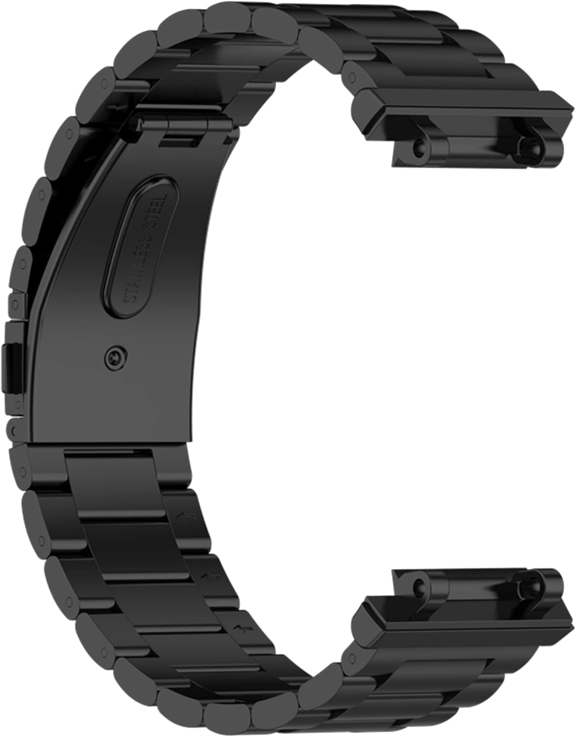 Demupai Correa de repuesto de metal compatible con Amazfit T-Rex 2 Smartwatch solo