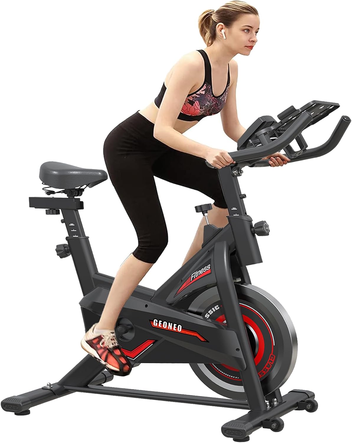 Bicicleta de ejerciciobicicleta estática de resistencia magnética para el hogar, bicicleta estática para interiores, bicicleta cardiovascular con