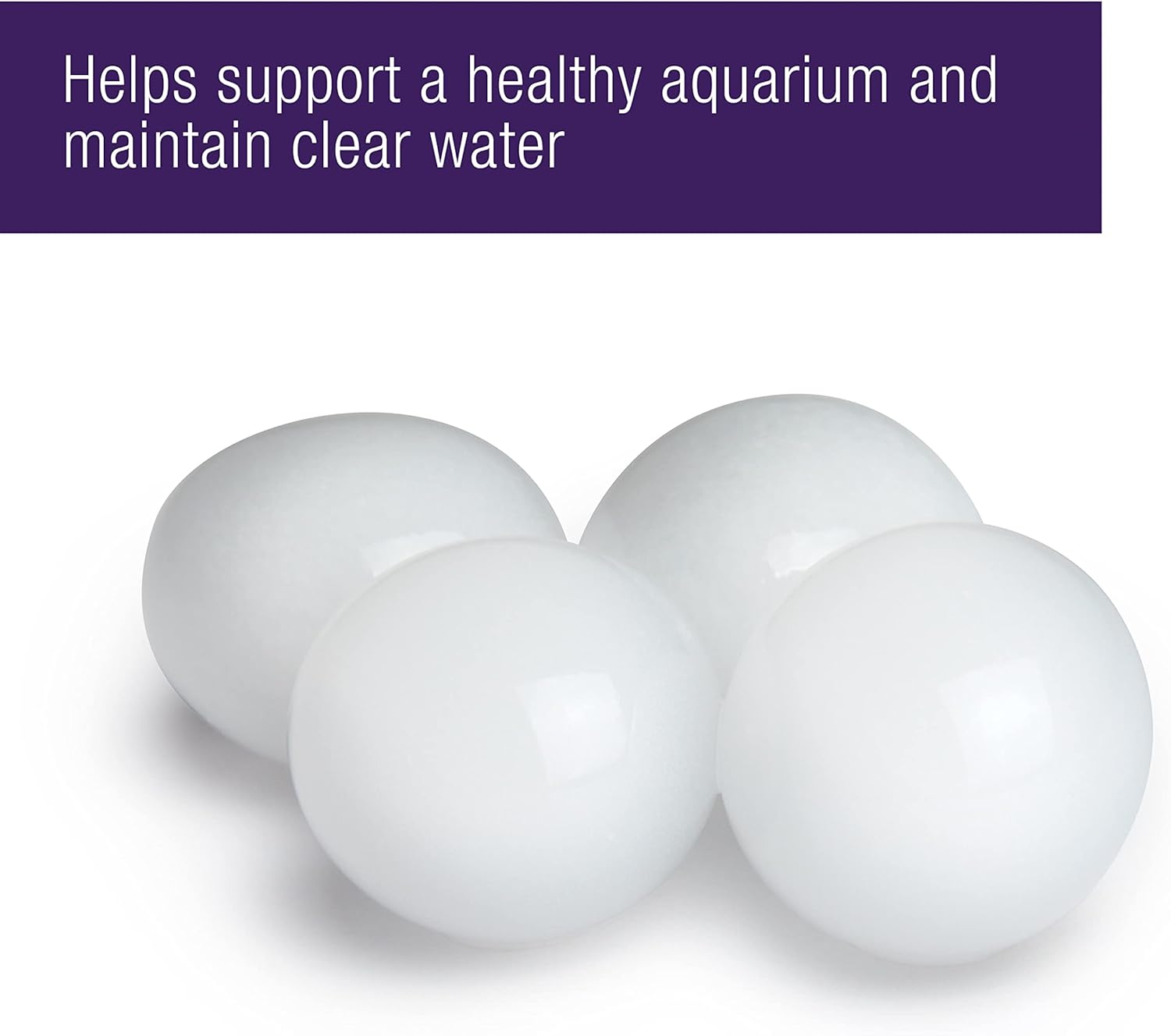 Coralife Tanque de peces de acuario Agua salada marina Suplemento de bacterias para el cuidado del agua pura, paquete de 4