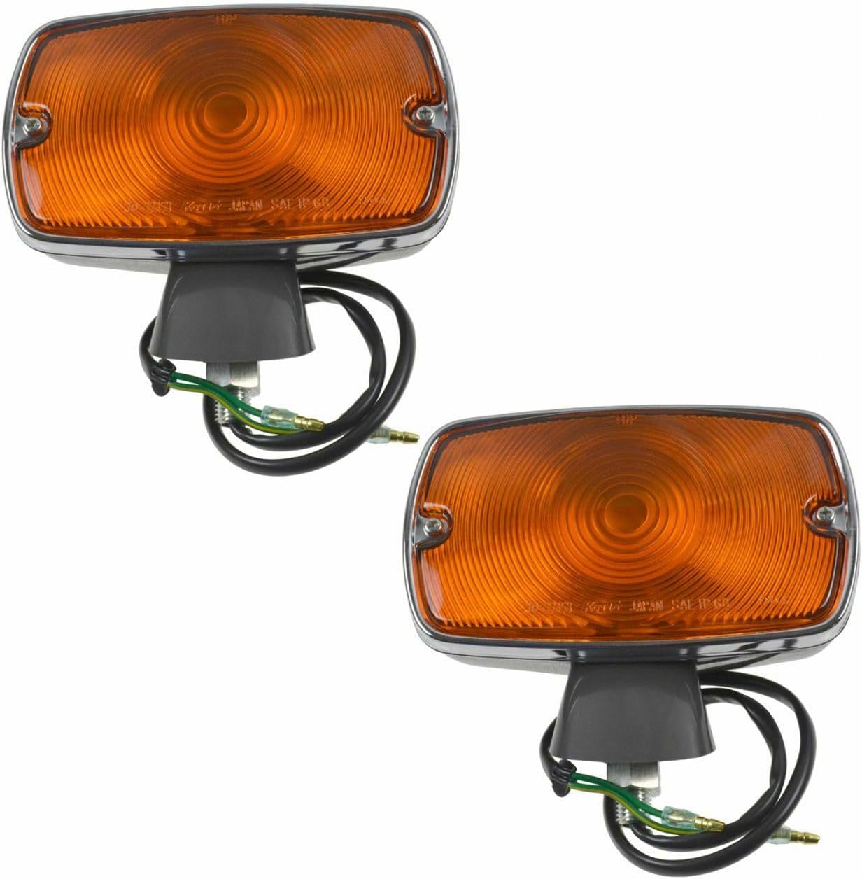 2pcs Signal Light Front Left Right Side Amber Fender Turn Fj40 TYLPP00003 8151060200