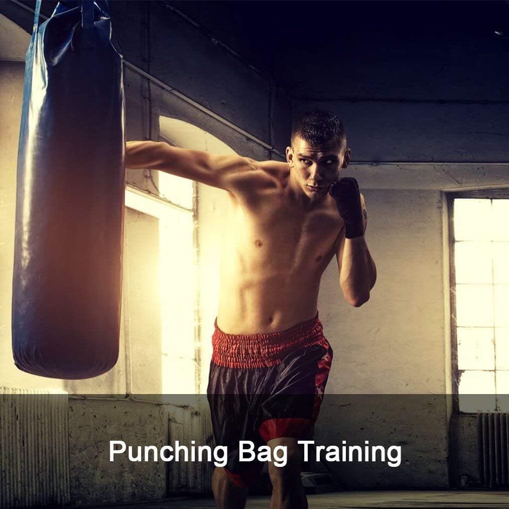 ZooBoo – Guantes MMA para artes marciales mixtas y artes marciales mixtas con banda de muñeca ajustable, guantes UFC para entrenamiento de sanda y