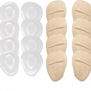 8 pares de almohadillas metatarsianas de bola de pies, almohadillas de gel para pies de bolas de gel Mortons Neuroma Callus alivio del dolor de 8 pares de almohadillas metatarsianas de bola de pies, almohadillas de gel para pies de bolas de gel Mortons Neuroma Callus alivio del dolor de