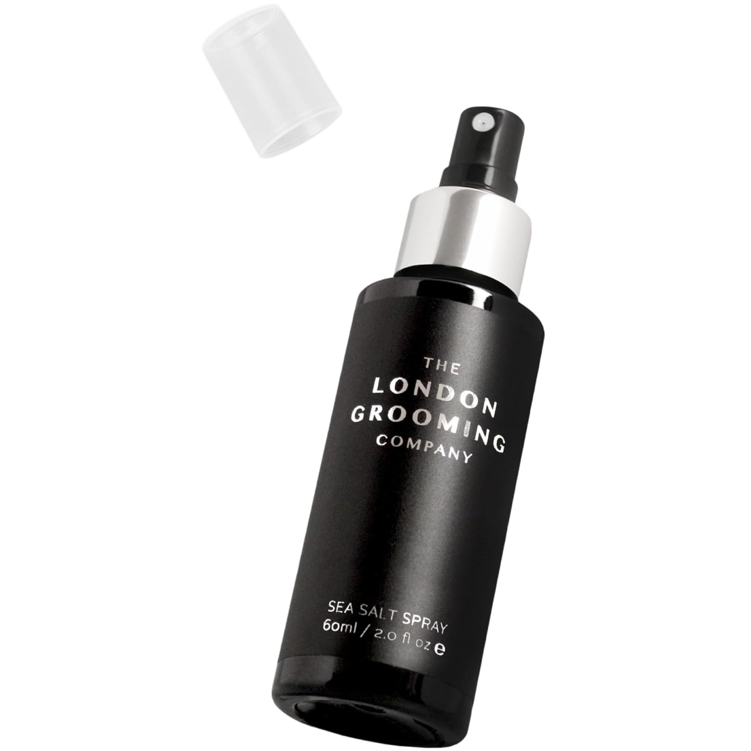 The London Grooming Company Agente de peinado del cabello, espray de sal marina para hombres, 2.0 onzas líquidas, sujeción firme, acabado mate,