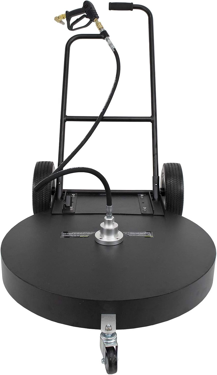 Limpiador de superficie plana de aluminio de 30 “para lavadora a presión de agua fría caliente 4000 PSI 10.5 GPM con ruedas