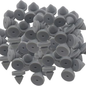 Silenciador de puerta de goma, silenciador de puerta de metal, anticolisión, bisagra de goma resistente, silenciador de puerta de salida de 12 Silenciador de puerta de goma, silenciador de puerta de metal, anticolisión, bisagra de goma resistente, silenciador de puerta de salida de 12