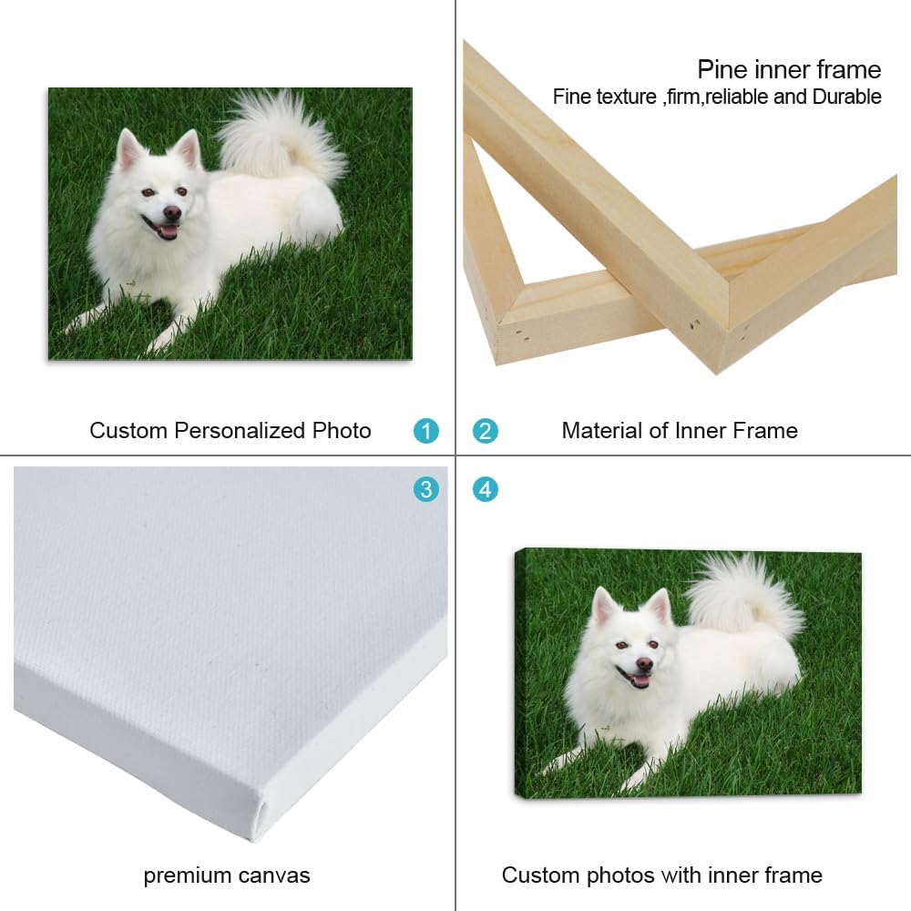 Impresiones fotográficas personalizadas en lienzo  Impresiones en lienzo con tus fotos sobre lienzo, arte de pared para decoración del hogar,