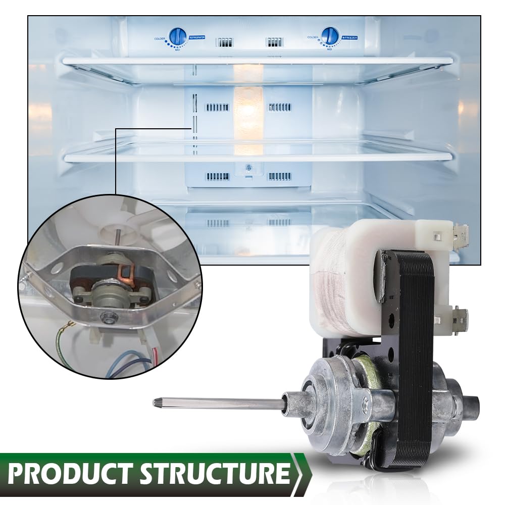 GRAND ORANGE Motor del ventilador del evaporador apto para refrigerador Frigidaire 240369701