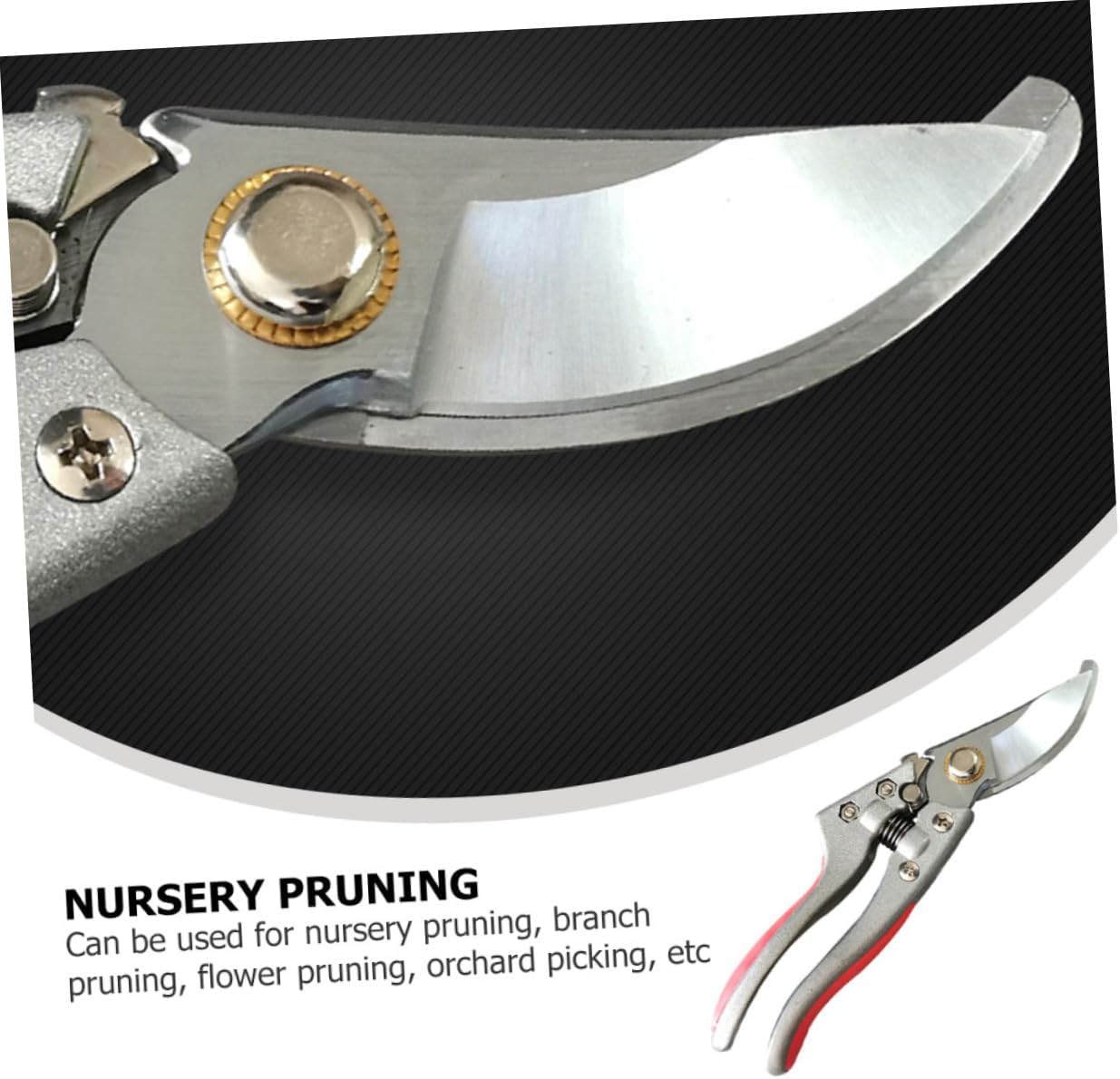 Yardwe Tijeras de podar para cortar árboles, podadoras manuales, podadoras manuales de jardín, tijeras de jardinería y jardinería, tijeras de corte