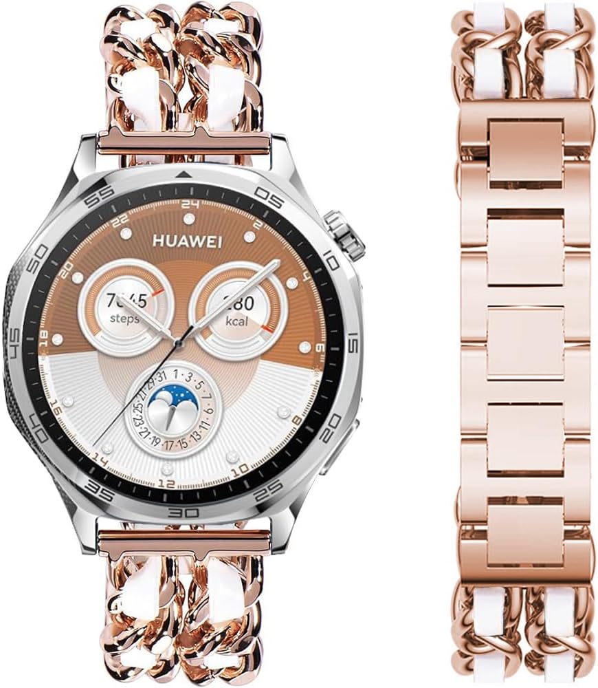 Correas compatibles con Samsung Gear S3 FrontierClassicGalaxy Watch de 1.81 pulgadas  Galaxy 3 de 1.772 pulgadas, correa de repuesto de cuero con