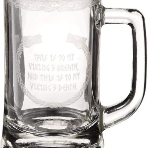 Vikings – Taza de cristal de 12 onzas Vikings – Taza de cristal de 12 onzas