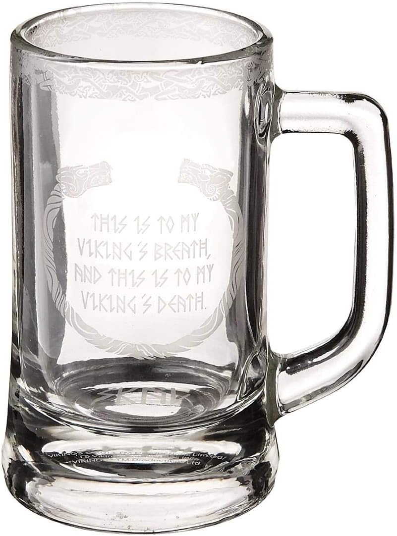 Vikings – Taza de cristal de 12 onzas