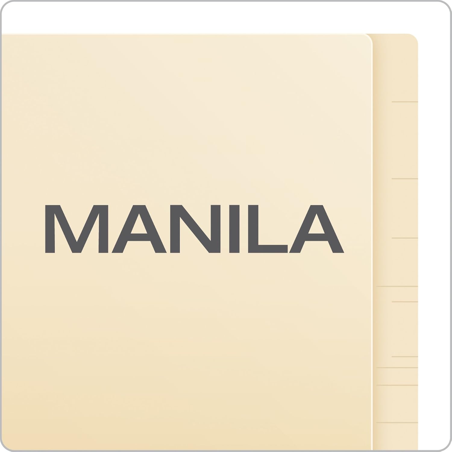 Pendaflex Carpetas reforzadas Manila con pestaña final, tamaño carta, corte recto, 100BX (11035)