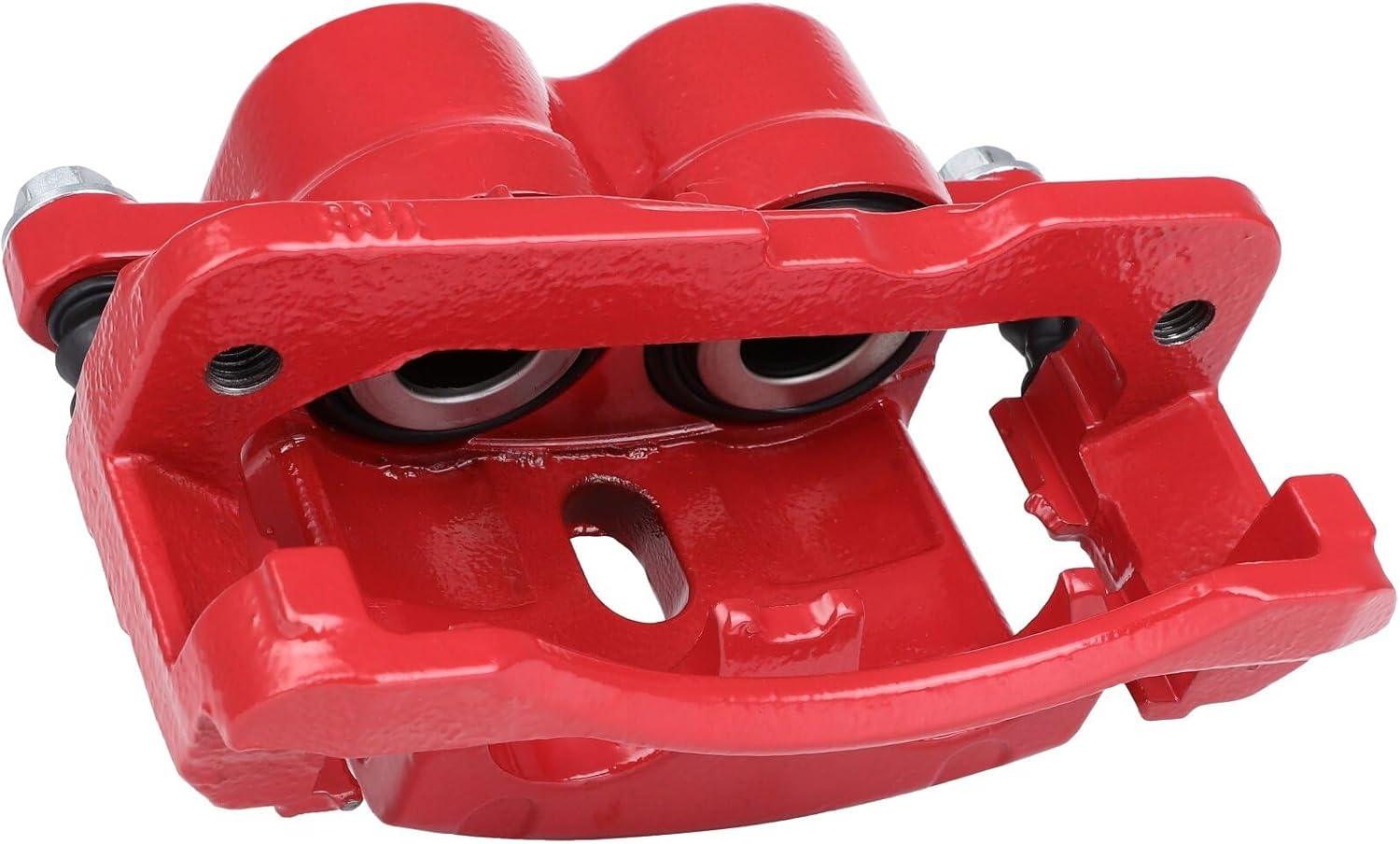 SCITOO Pinza de freno delantera derecha con soporte 18-B4728 rojo compatible para Cadillac 02-06 para Chevrolet 99-13 para GMC 99-13 para Hummer