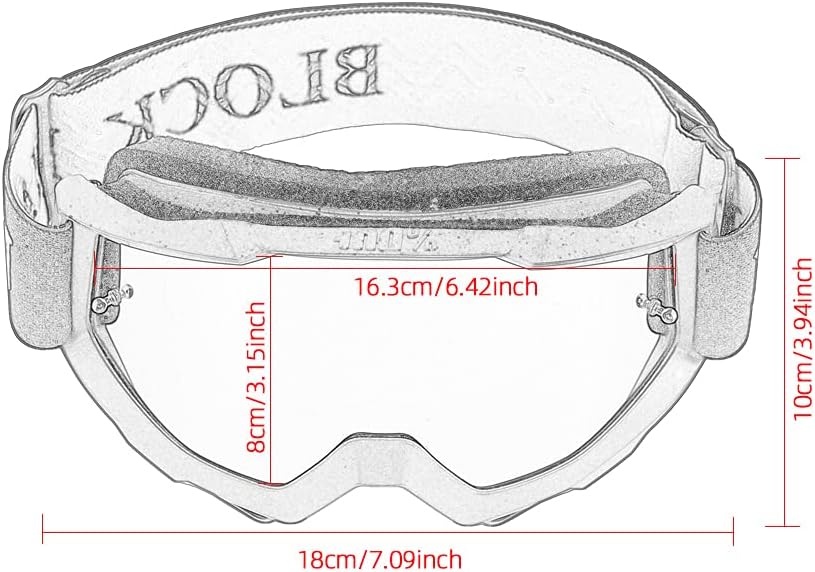 APEBAZY Gafas de motocicleta vintage Steampunk, gafas de esquí, gafas de bicicleta Dirk, gafas de motocicleta para montar