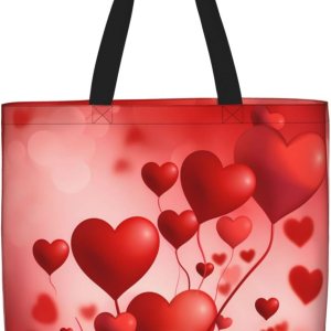Groamaup Bandera con bolsa de mano de fuegos artificiales para mujer, bolsas reutilizables para compras de comestibles con cremallera, bolsos de Groamaup Bandera con bolsa de mano de fuegos artificiales para mujer, bolsas reutilizables para compras de comestibles con cremallera, bolsos de