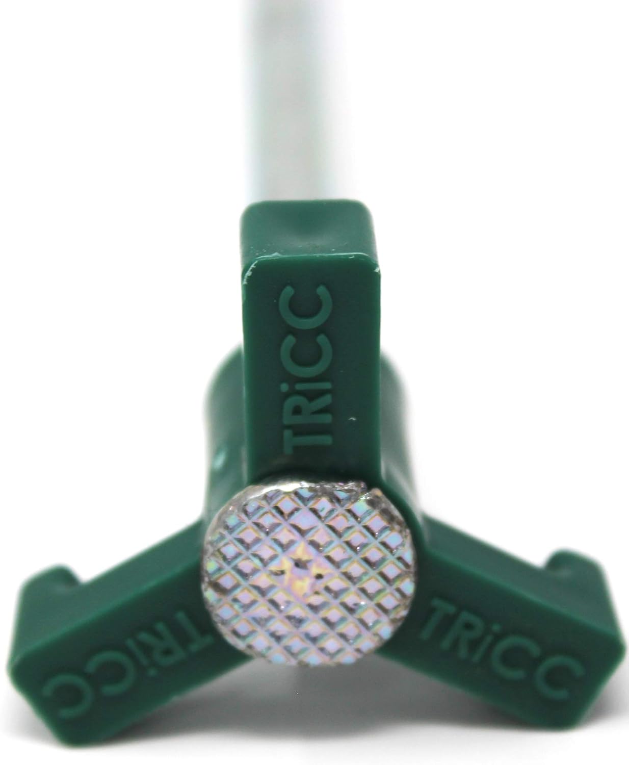 Tricc – Estacas irrompibles de acero resistente galvanizado antioxidante de 10 pulgadas, tres estacas sólidas, resistentes para viajes al aire