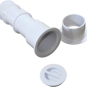 AquaStar US101 – Soportes para paraguas de 7.5 pulgadas con funda y tapa central, color blanco AquaStar US101 – Soportes para paraguas de 7.5 pulgadas con funda y tapa central, color blanco