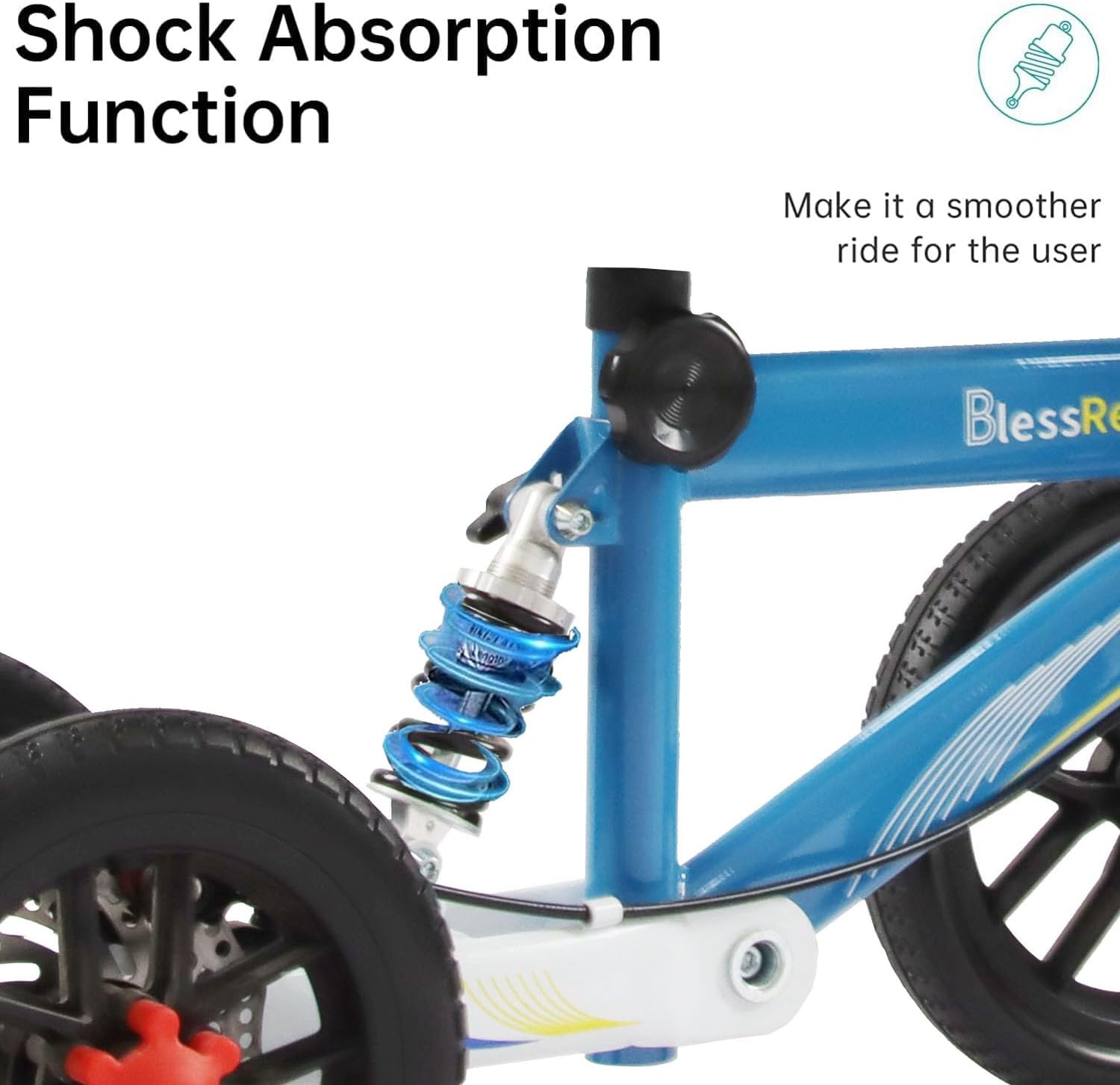 Alternativa de muleta de rodilla orientable todo terreno, scooter médico de lujo doble freno de mano, para adultos lesionados tobillo y pie de