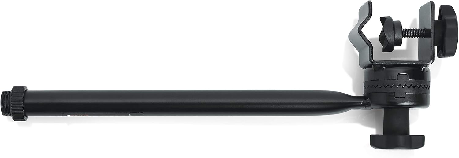 Gator Frameworks Brazo de brazo ajustable de 9 pulgadas con diseño entrelazado en ángulo (GFW-MIC-CLMPBM9) (paquete de 2)