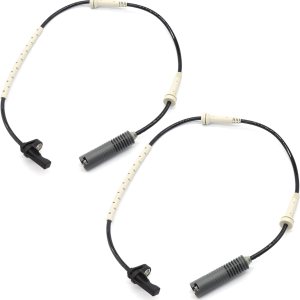 HiSport Sensor de velocidad de rueda ABS Sistema de frenos antibloqueo ubicación frontal, compatible con BMW Serie 1 M 135i 328i 330i 335d 335i HiSport Sensor de velocidad de rueda ABS Sistema de frenos antibloqueo ubicación frontal, compatible con BMW Serie 1 M 135i 328i 330i 335d 335i