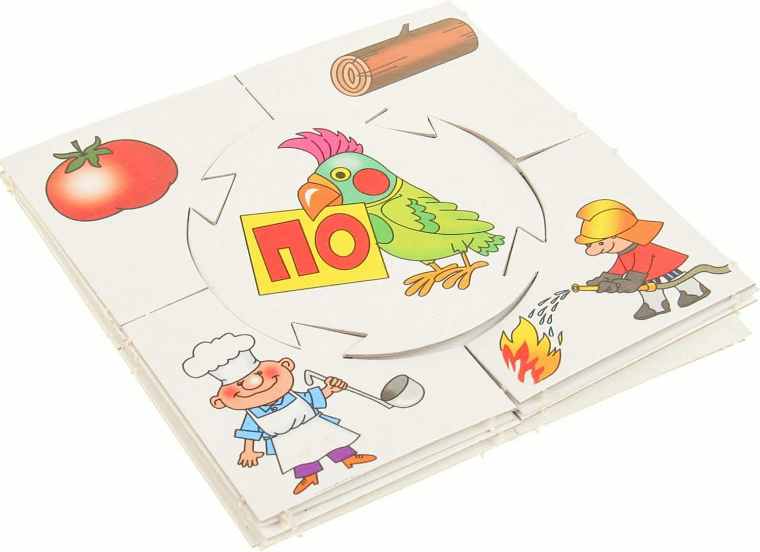 Juego de tarjetas de rompecabezas ruso de lectura de sílabas – Tarjetas para niños en idioma ruso – Tarjetas didácticas de sílaba rusa