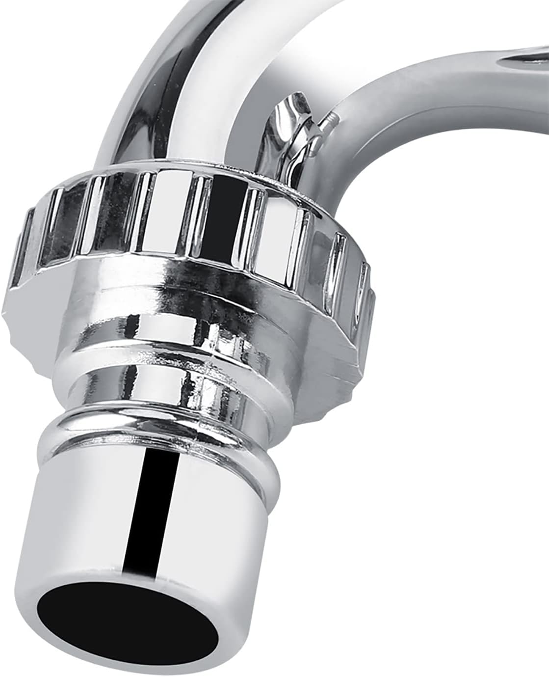 Grifo de agua con doble caño, grifos de cocina, lavabo, lavabo, mezclador de refrigerador, grifo mezclador de plástico galvanizado, grifo de agua