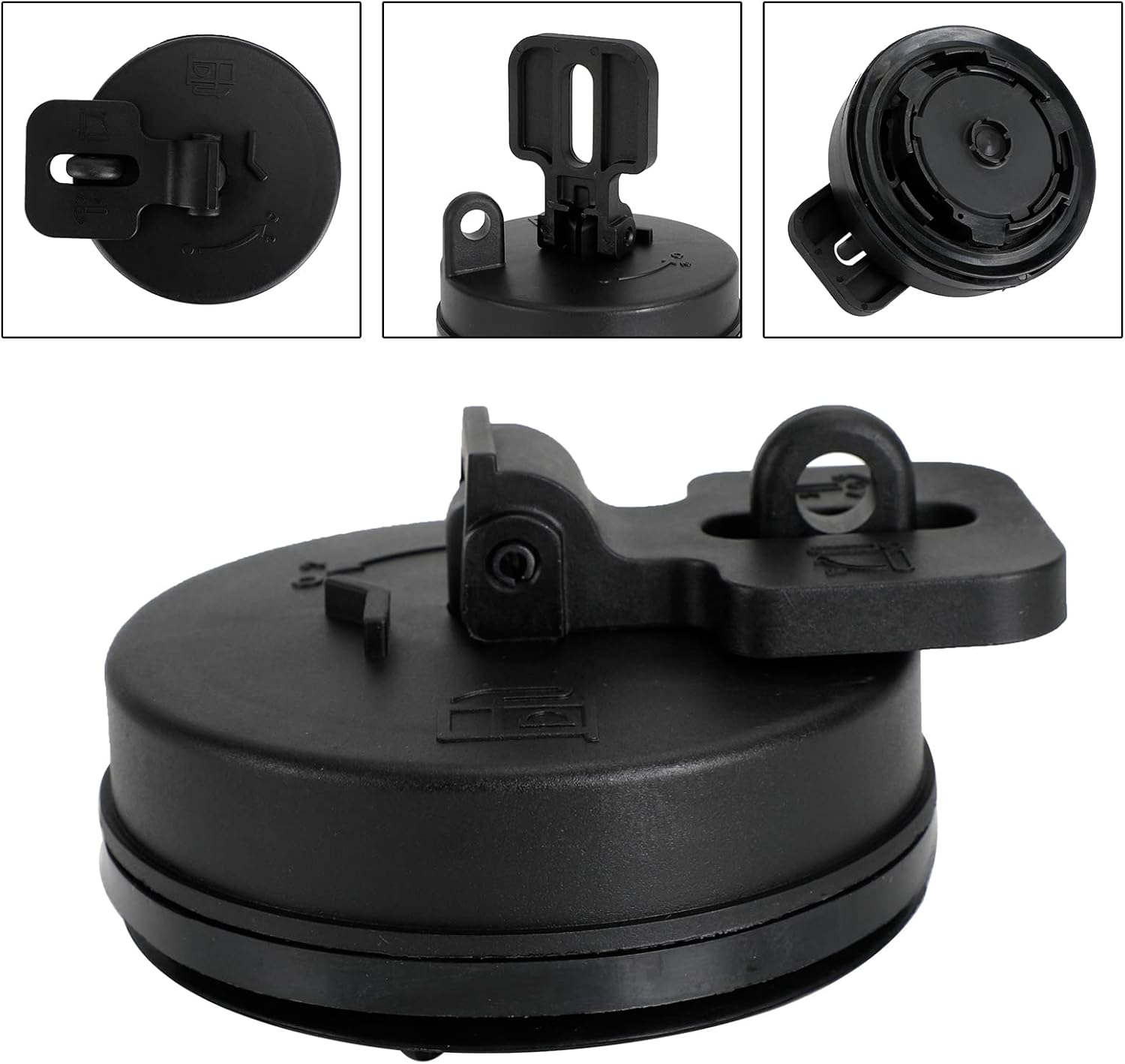 Artudatech Tapa del depósito de combustible Diesel Cover AT323462 43843622 para el excavador de Hitachi Volvo John Deere