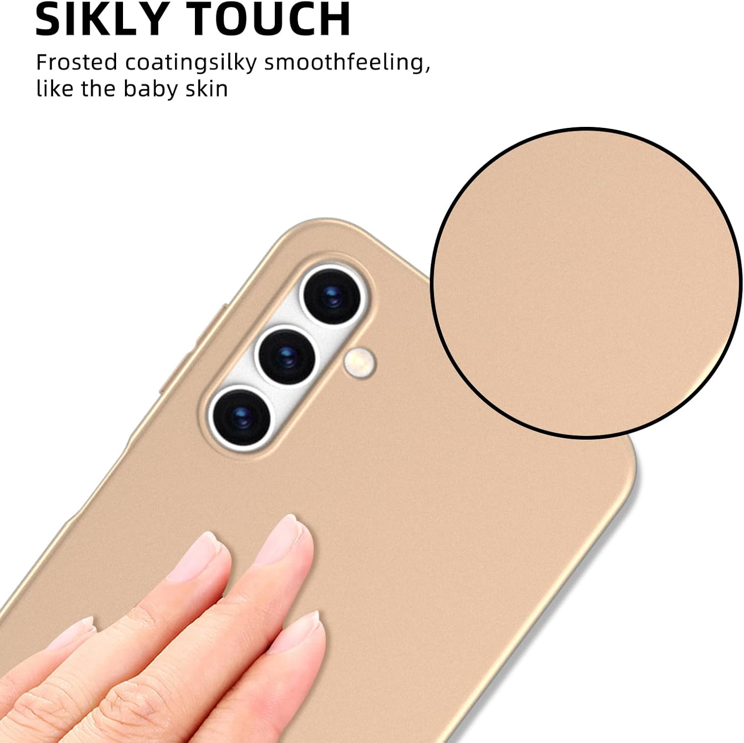 X-level Funda para Samsung Galaxy A14 5G Slim Fit Soft TPU Super Ultra Thin Serie Guardian A14 5G cubierta trasera del teléfono protector ligero