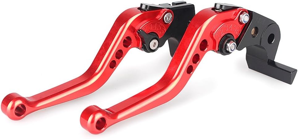 motocicleta corto freno Palanca de embrague para KAWASAKI VERSYS 1000 2015  2016 VulcanS 650 cc 2015  2016 Versys (650CC) 2015  2016, Rojo