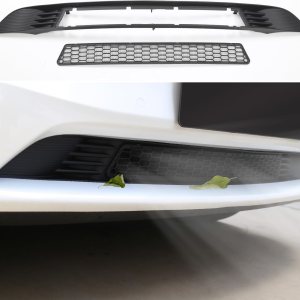 Malla de rejilla frontal para el modelo Y, insertos de rejilla compatibles con Tesla Model Y, cubierta de rejilla de ventilación de entrada de aire Malla de rejilla frontal para el modelo Y, insertos de rejilla compatibles con Tesla Model Y, cubierta de rejilla de ventilación de entrada de aire