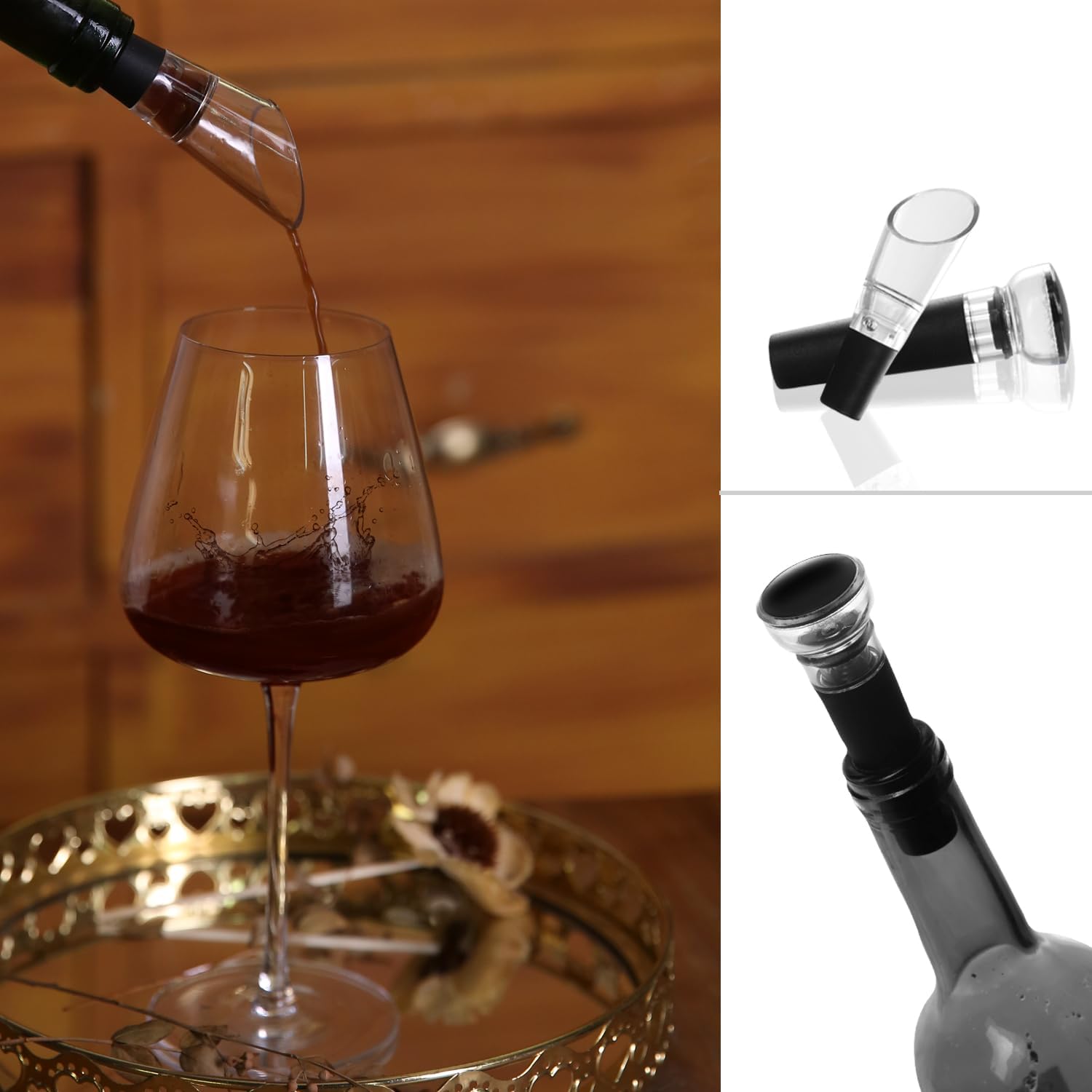 Copas de vino tinto de 21 onzas sopladas a mano de cristal blanco cuadrado de alta calidad, juego de 4 copas de vino grandes únicas de tallo largo