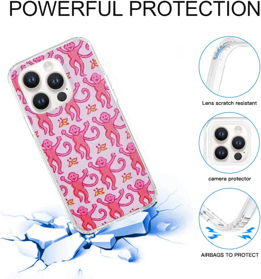 Funda para teléfono compatible con iPhone Xs Max Pink Pure Clear Phone Funda impermeable accesorios de conejo con dije de rodillo