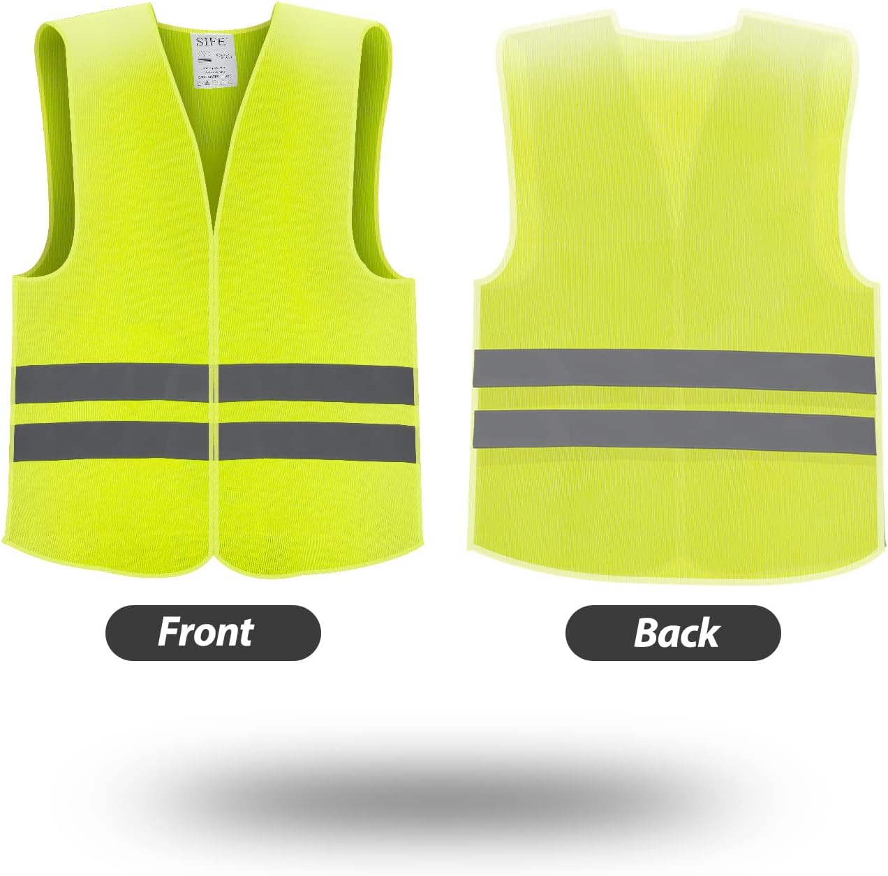 SIFE Mantente seguro y visible con nuestros chalecos de seguridad reflectantes, diseño unisex
