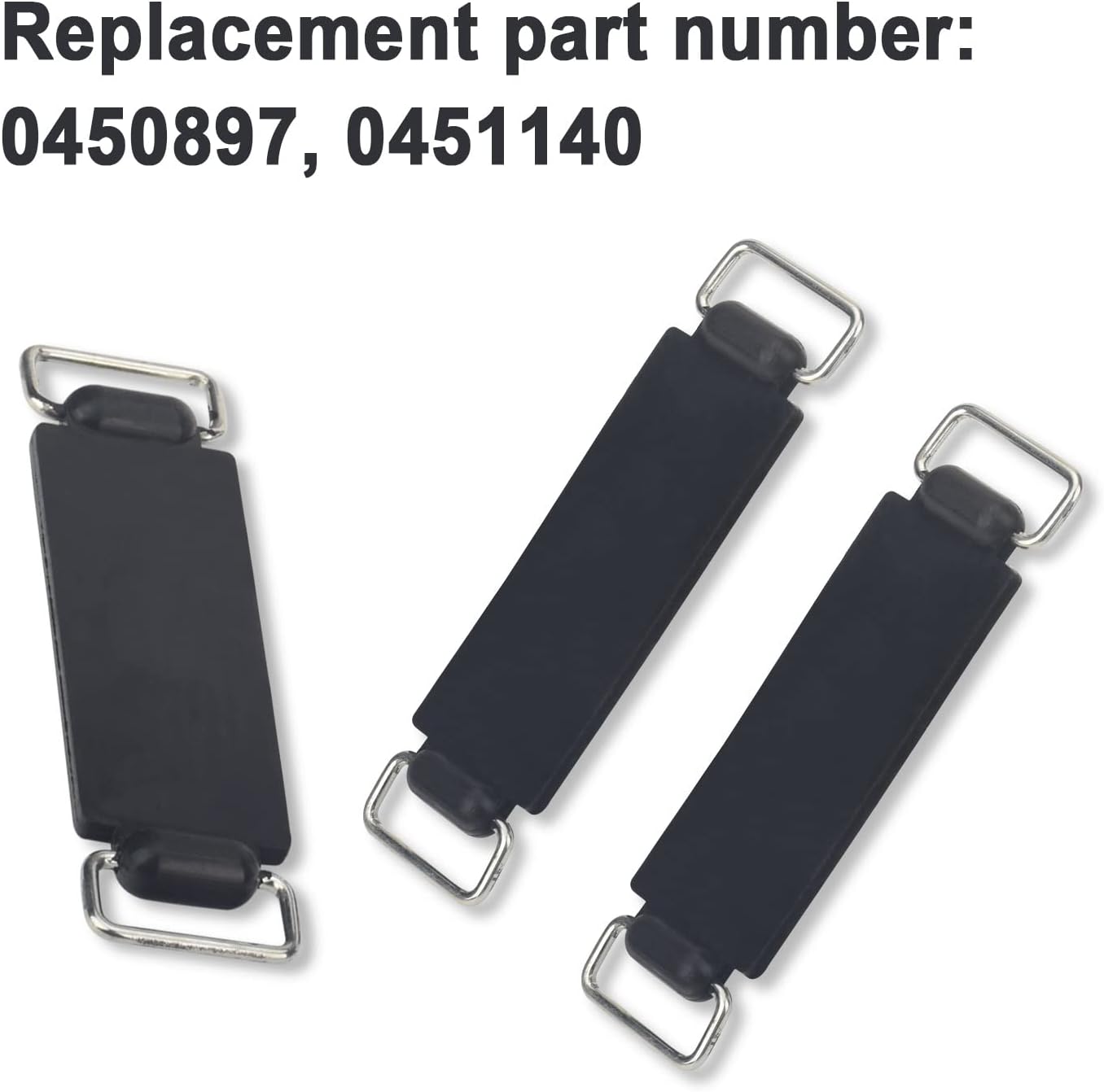 Paquete de 3 correas de batería 0451140  Compatible con Polaris 0450897 0451140 2001-19 Outlaw Sportsman Scrambler Predator 50 90