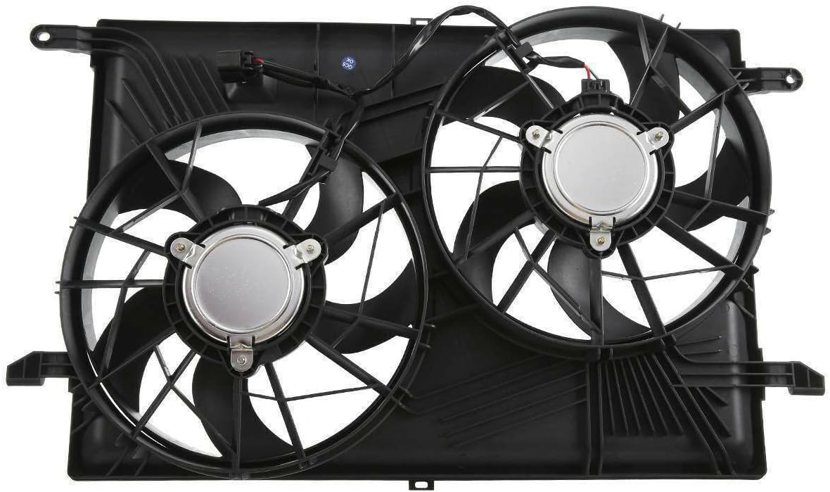 Wairau Valley – Conjunto de ventilador de refrigeración dual para radiador, mejora tu seguridad de conducción y facilita la conducción