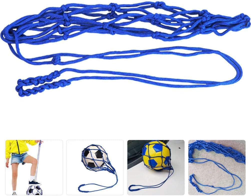 Sosoport Red de entrenamiento de patadas de fútbol para niños, diseño de pelota de fútbol, bungee entrenamiento, red de malabarismo, red de fútbol,