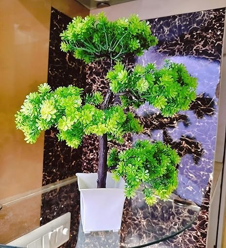 Árbol bonsái artificial, planta bonsái artificial para decoración del hogar, plantas de interior, árbol de gran tamaño con maceta