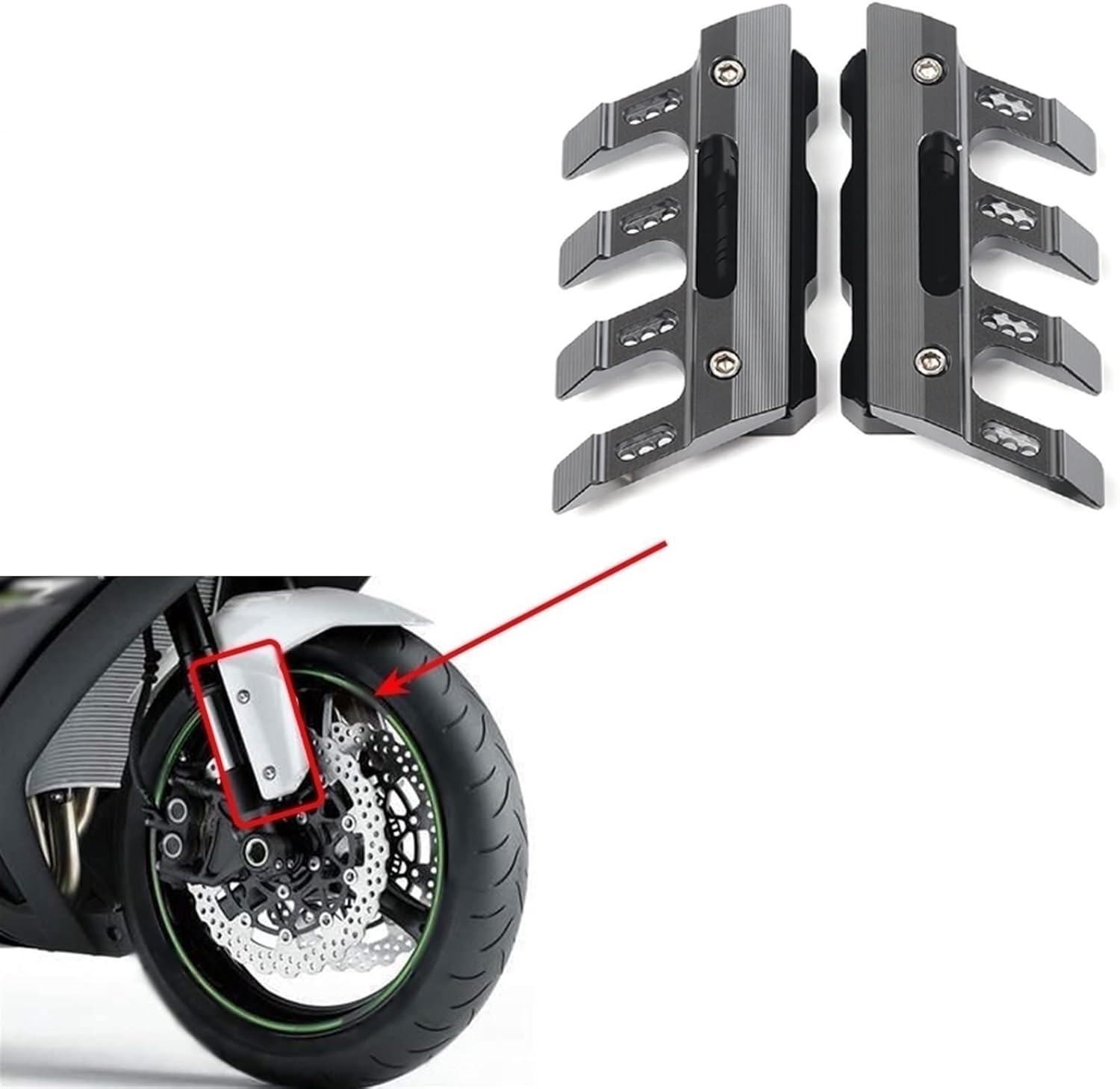 Protectores de horquilla delantera para Benelli TRK251 TRK125 TRK502 TRK502X TRK 251 TRK 125 TRK 502 TRK 502X Protector de horquilla delantera