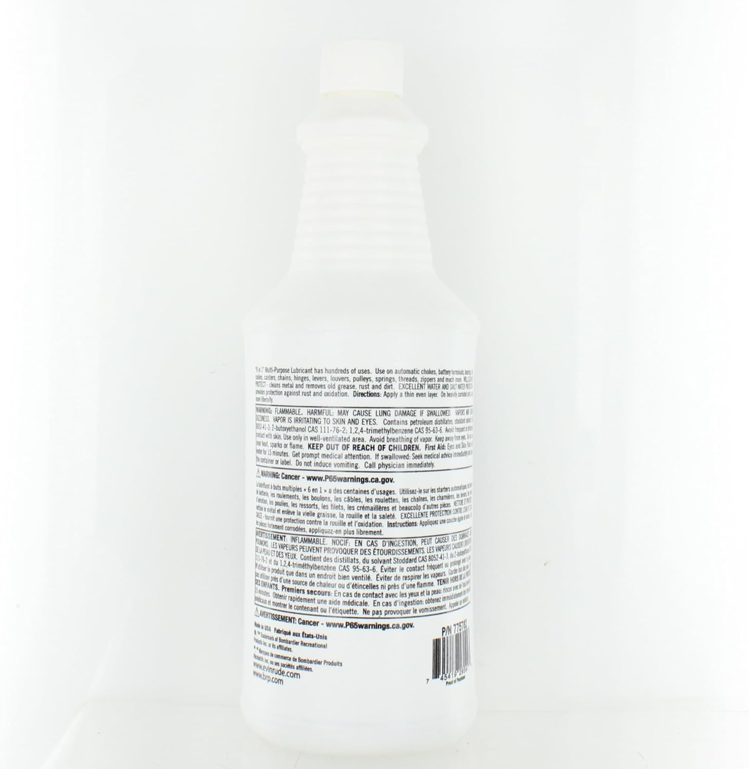 Johnson Evinrude 0775782 – Aerosol lubricante multiusos OEM 6 en 1